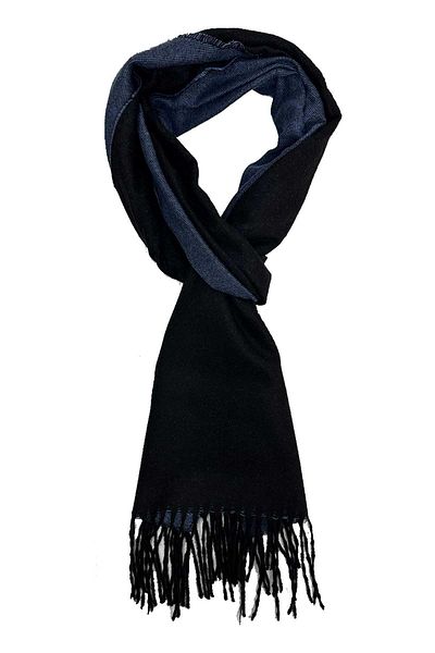 Kravatkolik Navy Blue - Blue Double Sided Men's Cashew K624