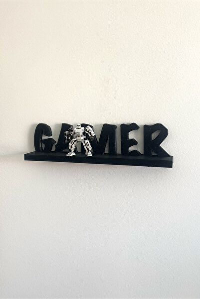 To Design Lab Gamer - Oyuncu Temalı Dekoratif Raf