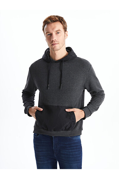 LC Waikiki Ανδρικό χοντρό κουκούλα με μακρυμάνικο Lcw