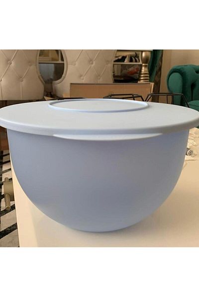 Tupperware Eco Cup 4.3 Lt Ice Blue Dough-yogurt Fermentation