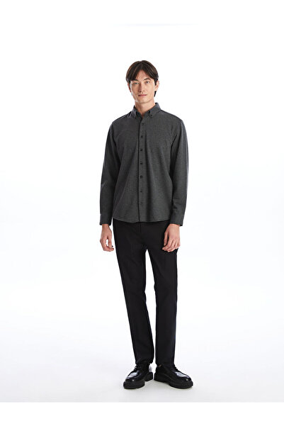 LC Waikiki Plaid Patterned Regular Fit Men's Lumberjack Shirt - Long Sleeve