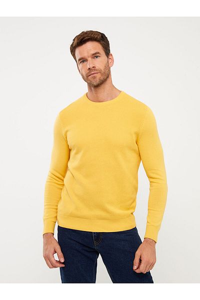 LC Waikiki Men's Knitwear Sweater - Long Sleeve, Crew Neck
