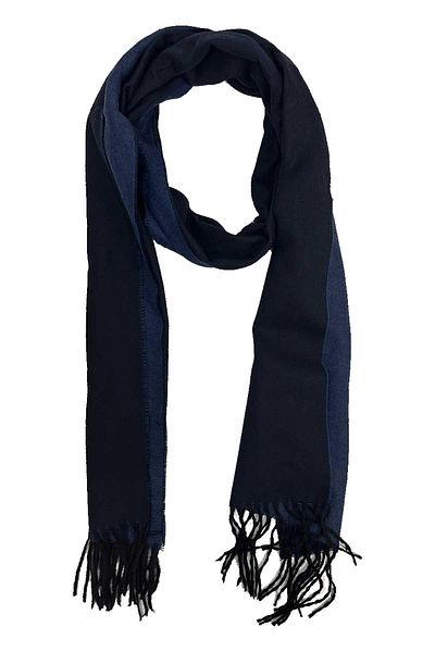 Kravatkolik Navy Blue - Blue Double Sided Men's Cashew K630