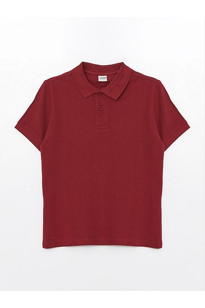 LC Waikiki Boy's Short Sleeve Polo Collar T-Shirt - LCW Kids