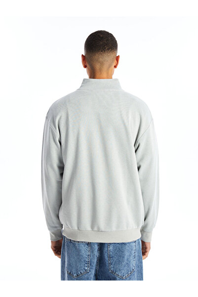 LC Waikiki Ανδρικό φούτερ με μακρυμάνικο γιακά με στάμπα