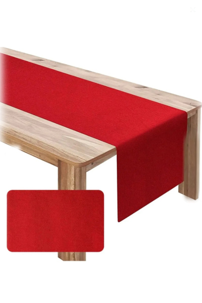 tarzınısec Yılbaşı Temalı Dijital Baskılı Runner Örtüsü Christmas 40x140 cm