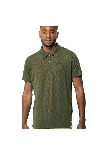 Jack Wolfskin تي شيرت ترافيل بولو إركيك