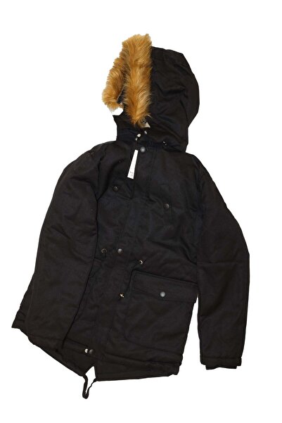 Serbend KURAK 9117-3 UNISEX SAÇAKLI KAPÜŞONLU MONT