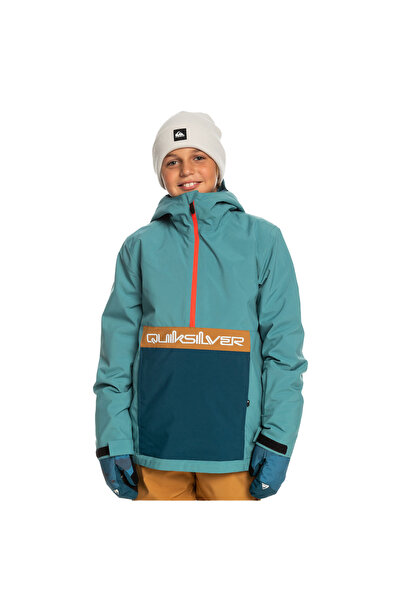 Quiksilver Steeze Youth Unisex Çocuk Mavi Snowboard Ceketi UNISEX ÇOCUK SNOWB...