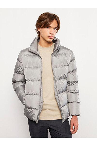 LC Waikiki Ανδρικό πουπουλένιο μπουφάν Xside Standard Mold ψηλός λαιμός