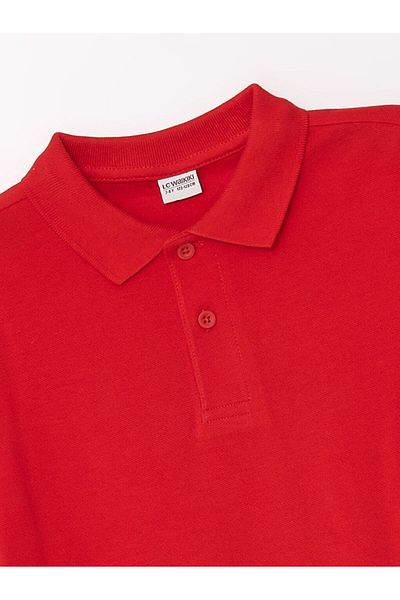 LC Waikiki Boy's Short Sleeve Polo Collar T-Shirt - LCW Kids