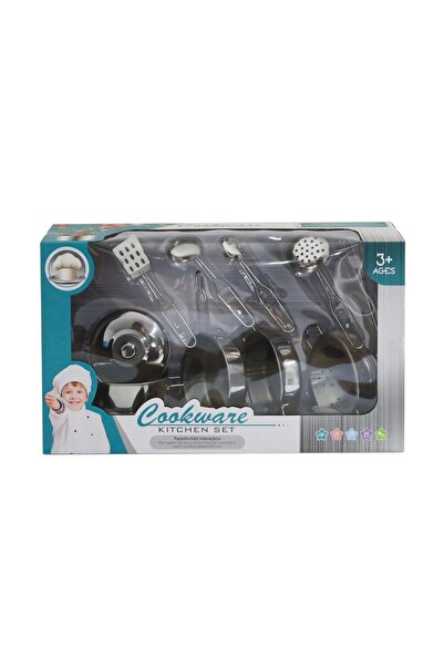 Genel Markalar 1002 Metal Mutfak Seti -Canem Oyuncak