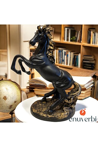 Enuverbi Şahlanan At Heykeli 32cm