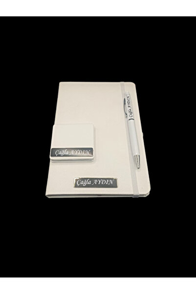 Home Kişiye Özel Defter Kalem Ve Ayna Seti