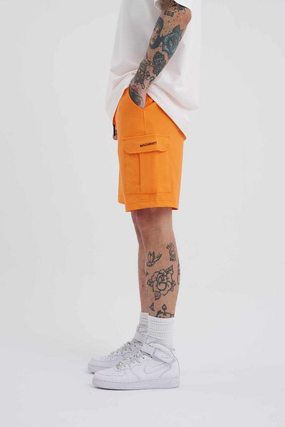 Machinist Ανδρικό σορτς Basic - Cargo Pocket, Πορτοκαλί, Relaxed Fit