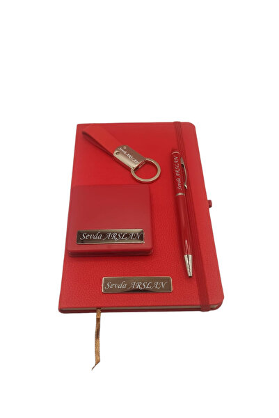 Home Kişiye Özel Defter Kalem Ayna Ve Anahtarlık Seti