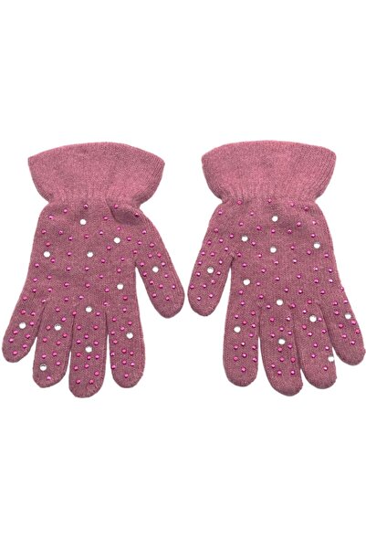 AXE SPORTSWEAR Mănuși de iarnă din tricotaje moi Stone Gloves - Brodate cu pi...