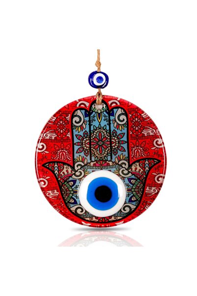 BCS Füzyon Cam Nazar Boncuğu Duvar Süsü 12 cm
