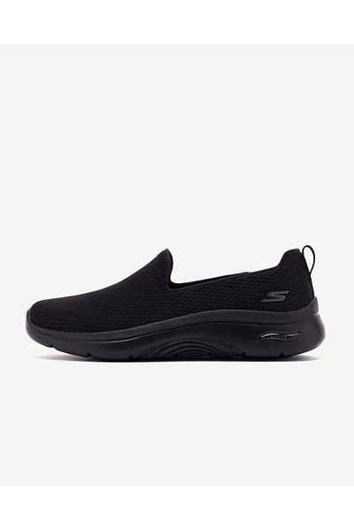 SKECHERS Go Walk Arch Fit 2.0 - Saida Women's Black Walking Shoes 125313   Bbk