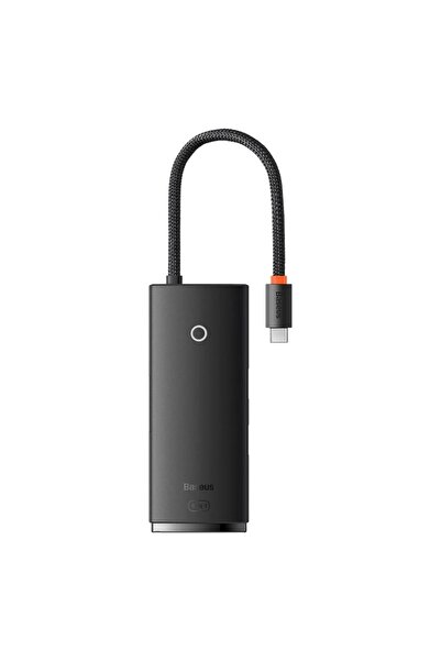 Baseus Lıte Sıyah 6ın1 Type-c Hub Çıkış:2xusb 1xtype-c 1xhdmı 1xmicrosd 1xsd ...