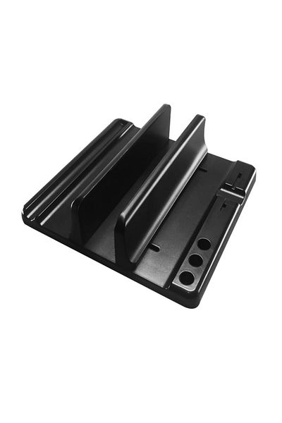 Mairuige Black Single Opening Office Laptop Stand Vertical Save Desktop Space Easy To Place Computer Accessor