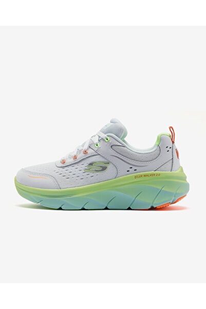 SKECHERS D'lux WALKER 2.0 - NEON SİTES Kadın Beyaz Spor Ayakkabı 150107 WMLT