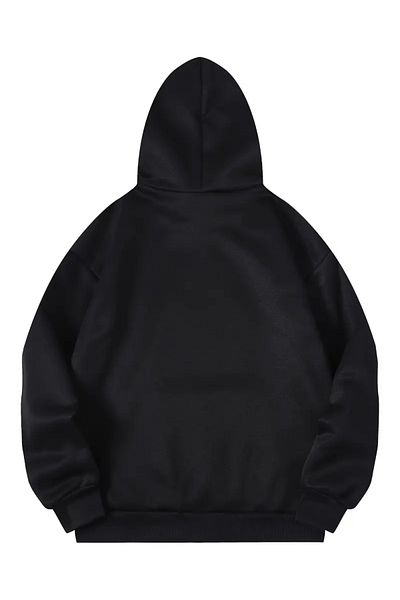 Karatopak Hanorac oversize unisex cu glugă cu imprimeu New York The Empire City