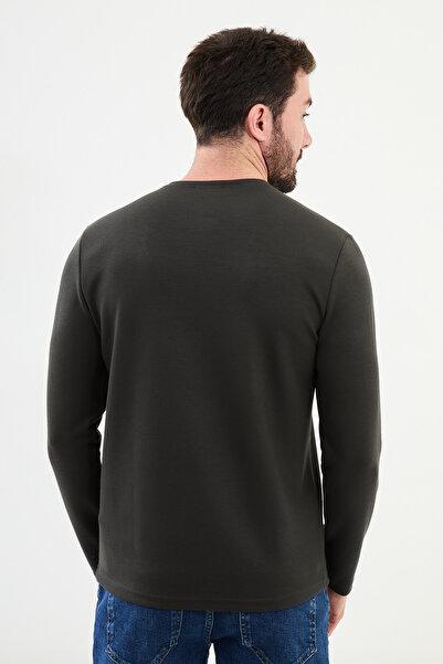 Mcr Βαμβακερό χτενισμένο λαιμό πληρώματος 