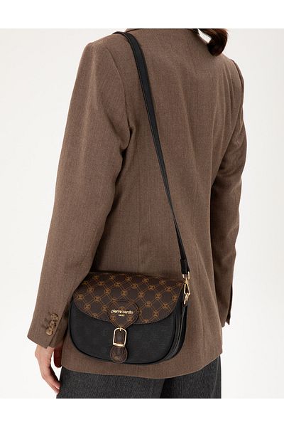 Pierre Cardin Black Crossbody Bag 50296222 -Vr046