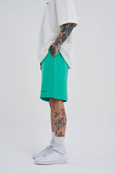 Machinist Ανδρικό Basic Oversize Πράσινο Σορτς