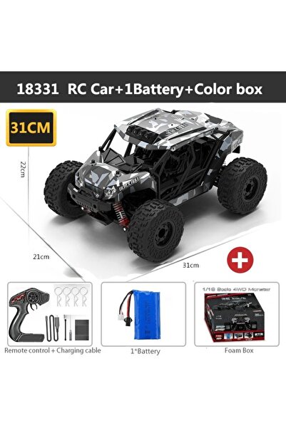 TRUST STORE ELEKTRİKLİ RC 1:16 ÖLÇEK SERVO MOTOR MEGA ARAZİ ARACI SPOR ARAÇ 45 KM HIZ RC ARAÇ