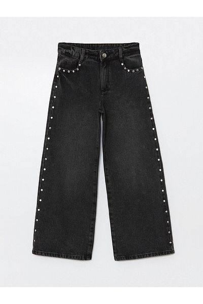 LC Waikiki LCW Kids Wideleg Girl's Jean Trousers