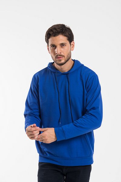 Superlife Ανδρικό φούτερ με κουκούλα Superlife Regular Fit Thin Spr 20k55