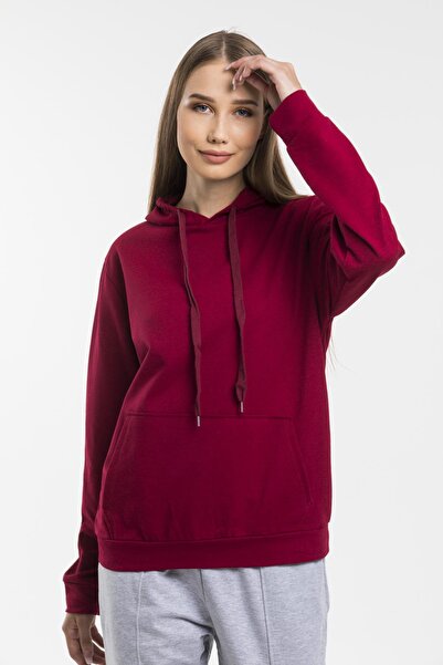 Superlife Superlife Γυναικεία φούτερ με κουκούλα Oversize Fit Thin Spr21k55