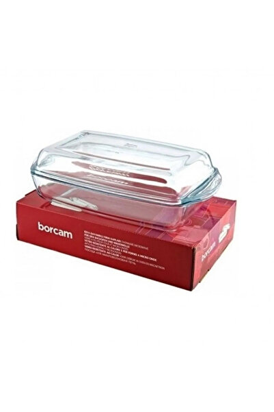Paşabahçe 59010 Rectangular Covered Pyrex 2750 Cc