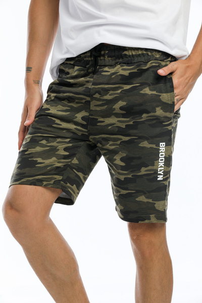 Superlife Суперлайф Чоловічі шорти середньої довжини з принтом Бруклін SPR22SR208