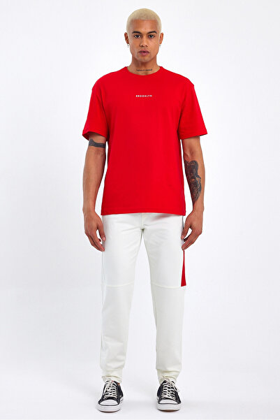 Superlife Süperlife Men's Garnished Regular Fit Slim Sweatpants Spr23Ea351