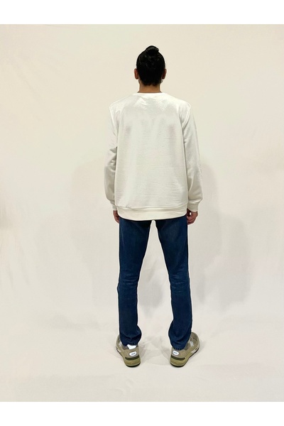 Superlife Men's Crew Neck Comfortable Fit 3 Thread Thick Tokyo Printed Sweatshirt Spr24Sw30