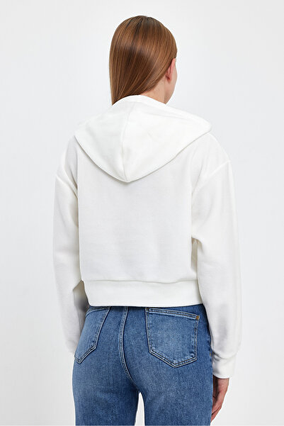 Superlife Γυναικείο φούτερ με κουκούλα Softech Fleece με τσέπη καγκουρό spr24pwk98