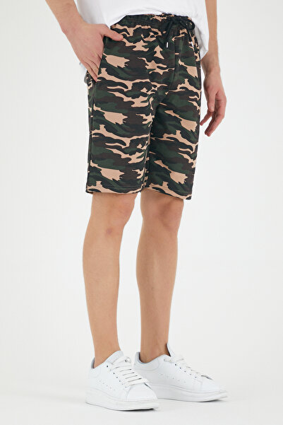 Superlife Ανδρικό σορτς Superlife με στενή εφαρμογή Air printed Spr21y52