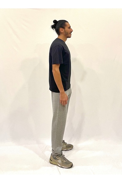 Superlife Ανδρικό παντελόνι φόρμας με 3 κλωστές Ga συνδυασμός υφασμάτων SPR24EA74