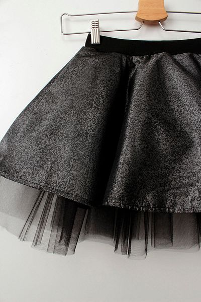 lillia kids 23 aprilie 29 octombrie 19 mai - Set de fuste elastice cu sclipici din tul pentru copii