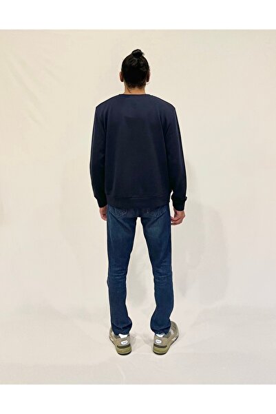 Superlife Men's Crew Neck Comfortable Fit 3 Thread Thick Tokyo Printed Sweatshirt Spr24Sw30