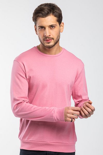 Superlife Ανδρικό φούτερ Slim Fit Crew Neck Slim - Spr 20k17