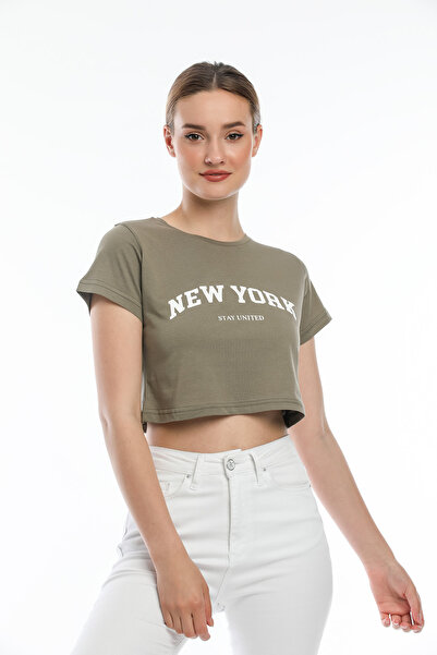 Superlife Γυναικείο T-Shirt New York Printed Spr21y15