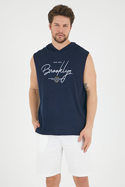 Superlife Суперлайф Чоловіча футболка з капюшоном Regular Fit SPR22TS118