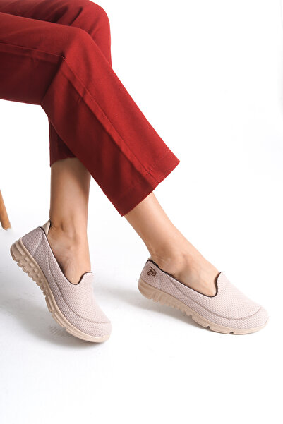 Broow Comfortable Women's Shoes - Cream, Casual Ballerinas