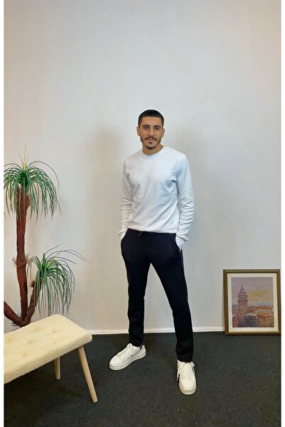 Superlife Ανδρικό φλις παντελόνι με εσωτερικό πάχος 3 κλωστών SPR24EA95