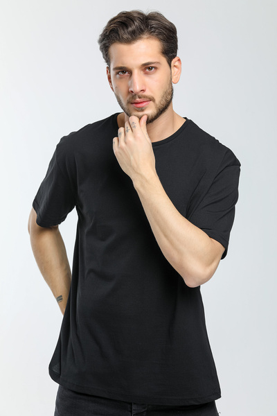 Superlife Ανδρικό μπλουζάκι με λαιμόκοψη SPR24TS30-03