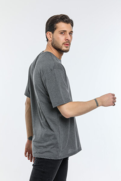 Superlife Men's Crew Neck Oversize Fit T-Shirt Spr21y30